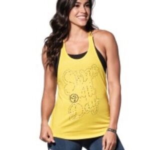 EUC Shine All Day Tank With Swarovski Crystals Medium